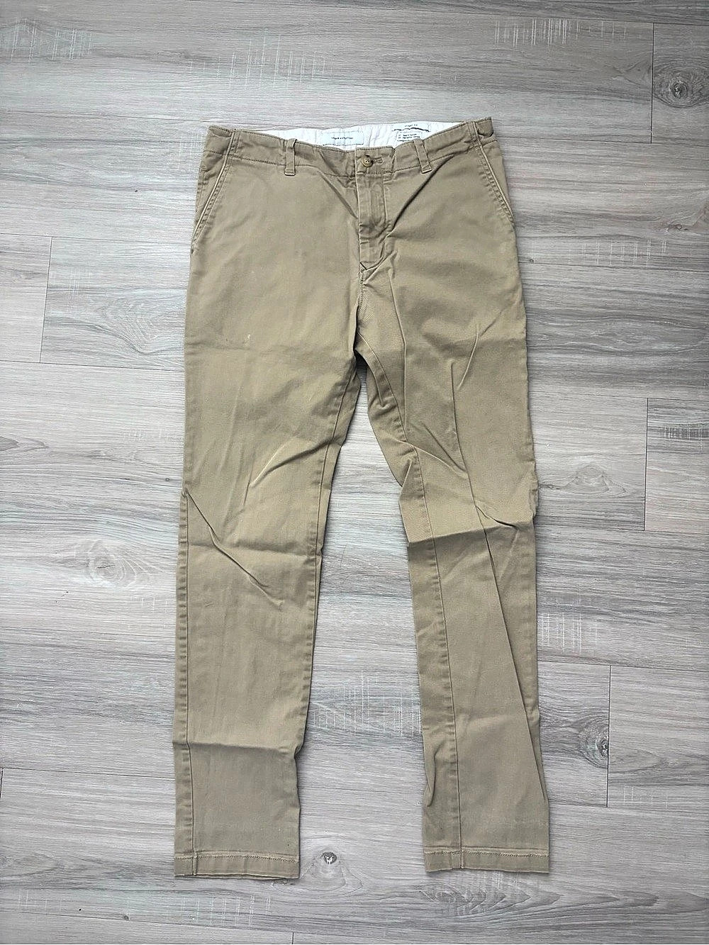 Men’s Urban Outfitters Skinny Fit Skinny Chinos in Brown Waist 31